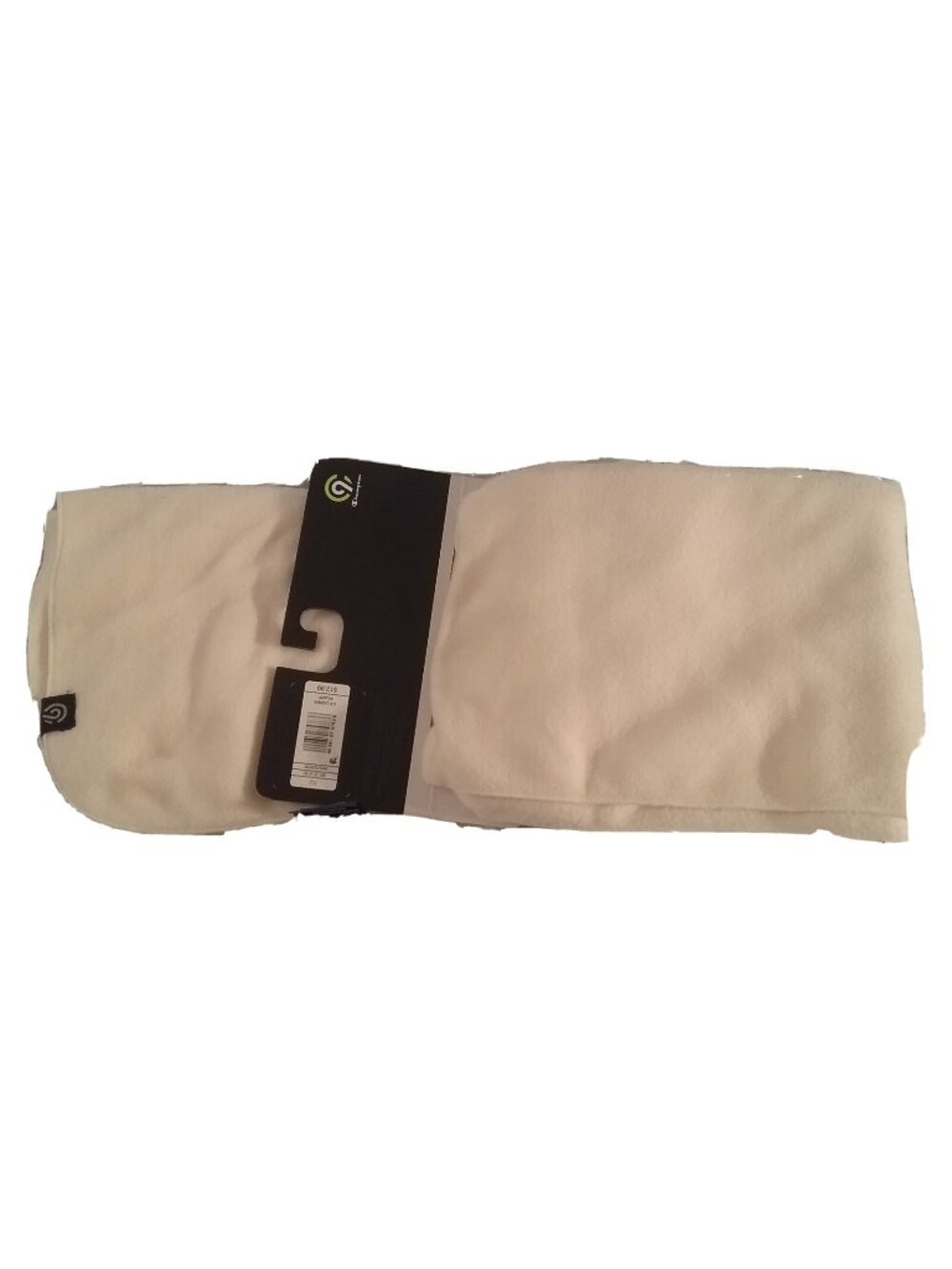 C9 Champion Scarf OS Ivory Duo Dry 12" x 60" Faux Micro Fleece Moisture Wicking